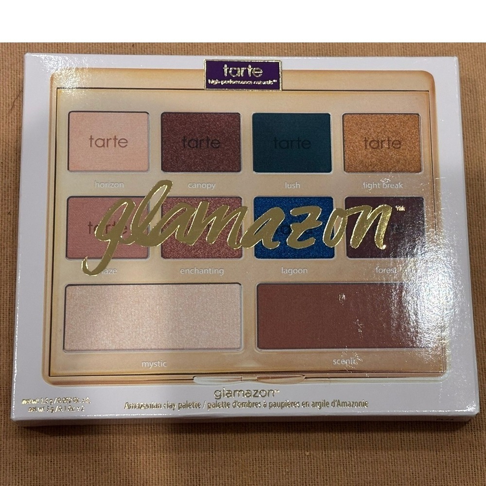 Tarte Glamazon Amazonian Clay Eyeshadow and Cheek Palette FG12431-UN New